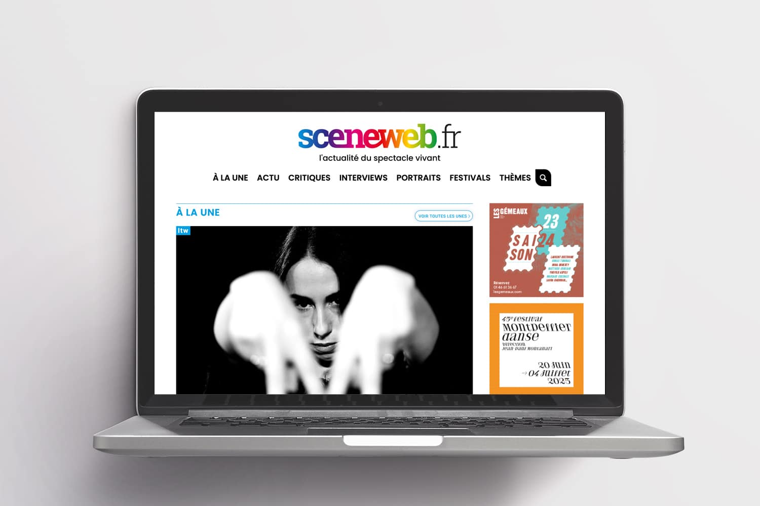 Agence WordPress et WooCommerce - projet La butinerie sceneweb.fr