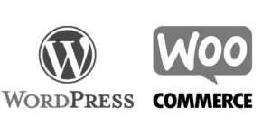 Logos WordPress et WooCommerce