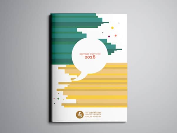Rapport annuel 2016 | Sol & civilisation - Conception graphique