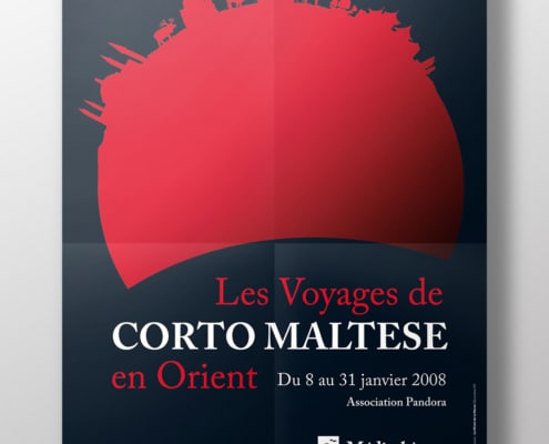 Exposition Corto Maltese - Affiche