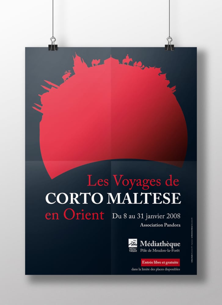 Exposition Corto Maltese - Affiche
