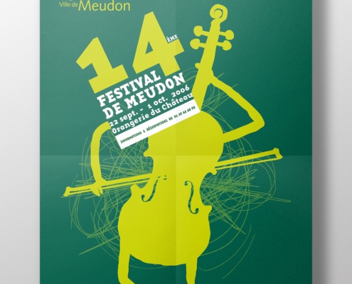 14e Festival de Meudon - Conception graphique