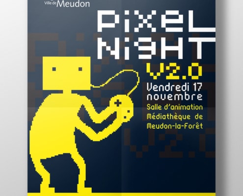 Pixel Night - Conception graphique