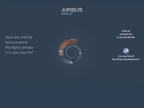 airbus-digitalxperience.com - Conception graphique